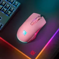 Игровая мышь Defender Pandora GM-502 (розовый) фото 8